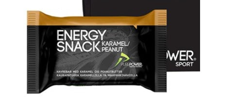 PurePower Energy Snack 60 g med karamel/peanut