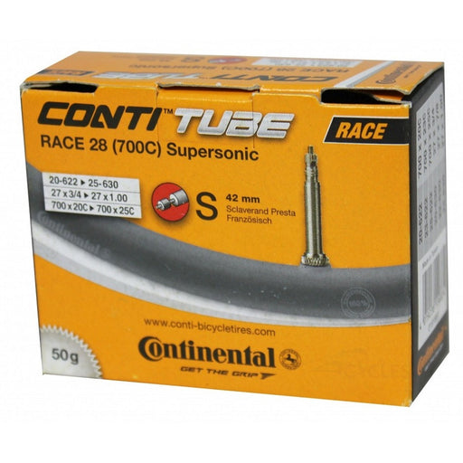 Continental Race 28 Supersonic slange 42mm ventil