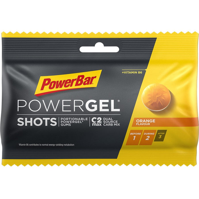 PowerBar PowerGel Shots Orange vingummi