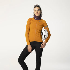 AGU Thermo LS Essential Langærmet Cykeltrøje - Women - Pumpkin Spice