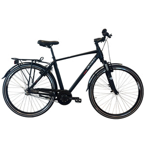 Devron City-Classic 3G Herrecykel - Mat Sort