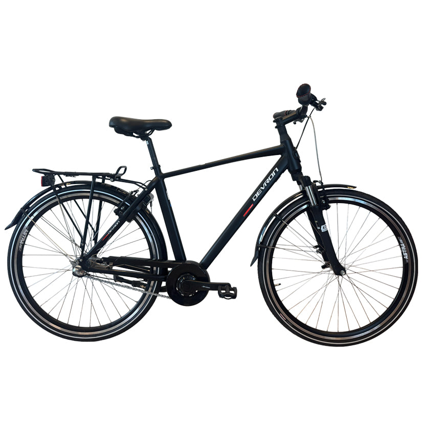 Devron City-Classic 3G Herrecykel - Mat Sort