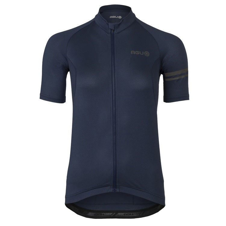 AGU Core SS Essential Cykeltrøje - Dame - Deep blue