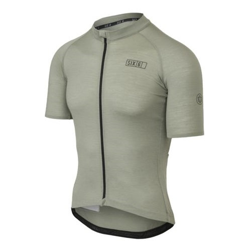 AGU SIX6 Merino SS Cykeltrøje - Grøn