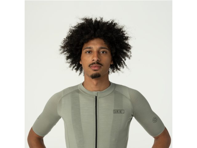 AGU SIX6 Merino SS Cykeltrøje - Grøn