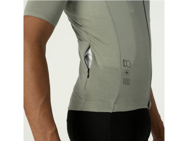 AGU SIX6 Merino SS Cykeltrøje - Grøn