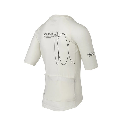 AGU SIX6 Undyed Merino SS Cykeltrøje - Off White