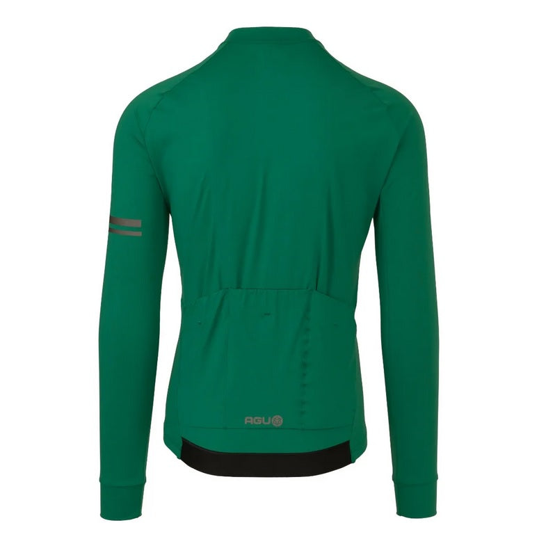 AGU Solid Performance LS Langærmet Cykeltrøje - mystic green