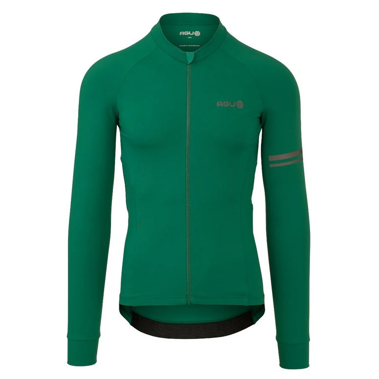 AGU Solid Performance LS Langærmet Cykeltrøje - mystic green