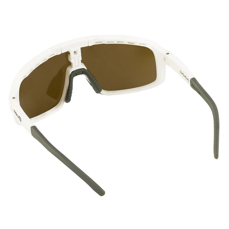 AGU Bold 2.0 Anti Fog Solbriller - Bronze Lense, white frame