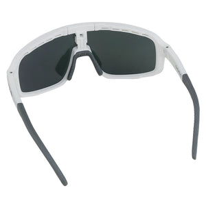 AGU Bold 2.0 Anti Fog Solbriller - Brown Lense, white frame