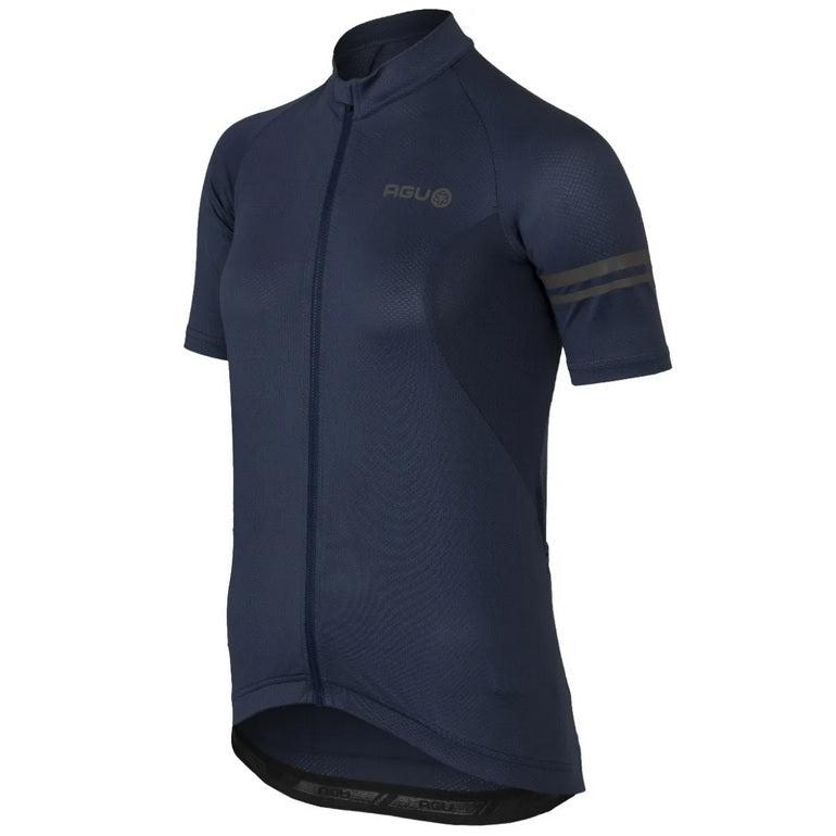 AGU Core SS Essential Cykeltrøje - Dame - Deep blue