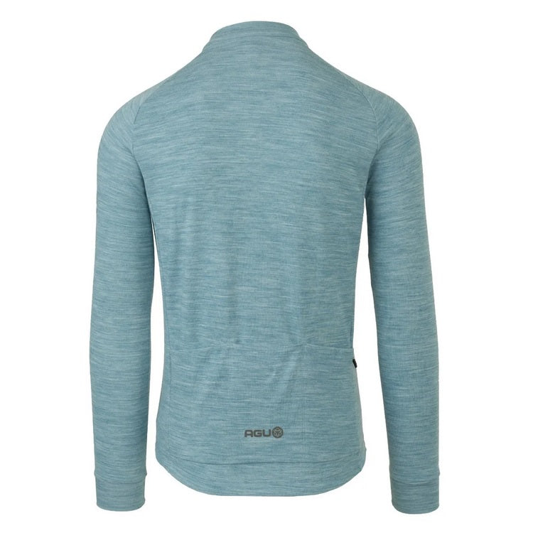 AGU Merino Performance LS Langærmet Cykeltrøje - liberty blue