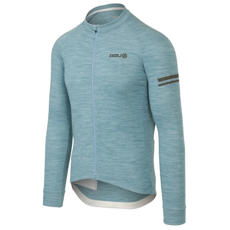 AGU Merino Performance LS Langærmet Cykeltrøje - liberty blue