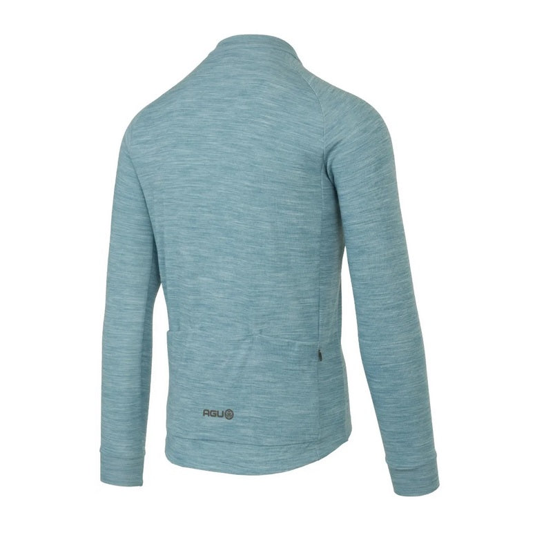 AGU Merino Performance LS Langærmet Cykeltrøje - liberty blue