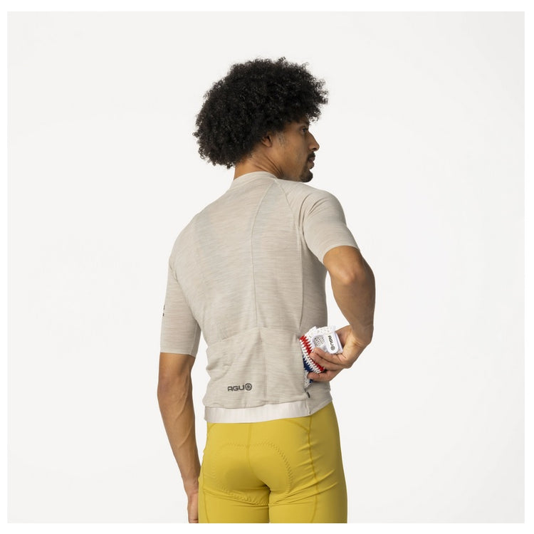 AGU Merino Performance SS Cykeltrøje - Herre - Sustained Grey