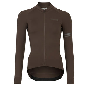 AGU Solid LS Langærmet Cykeltrøje - Women - Ground coffee