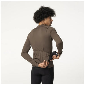 AGU Solid Performance LS Langærmet Cykeltrøje - ground coffee