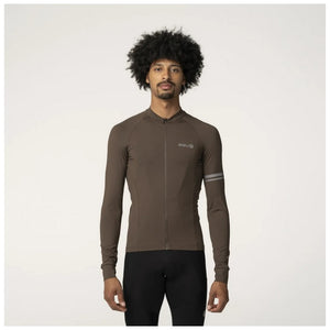 AGU Solid Performance LS Langærmet Cykeltrøje - ground coffee