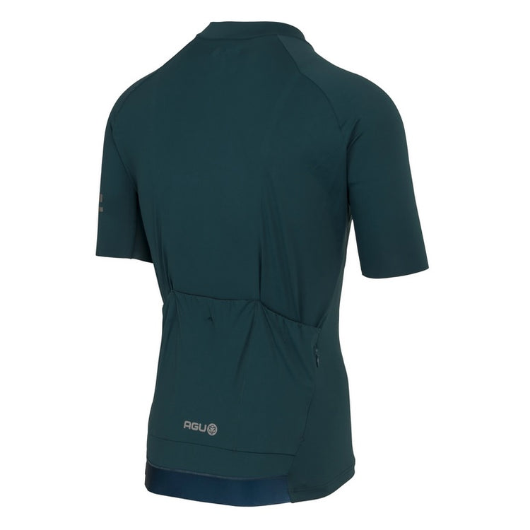 AGU Solid Performance SS Cykeltrøje - Deep Sea Green - Herre