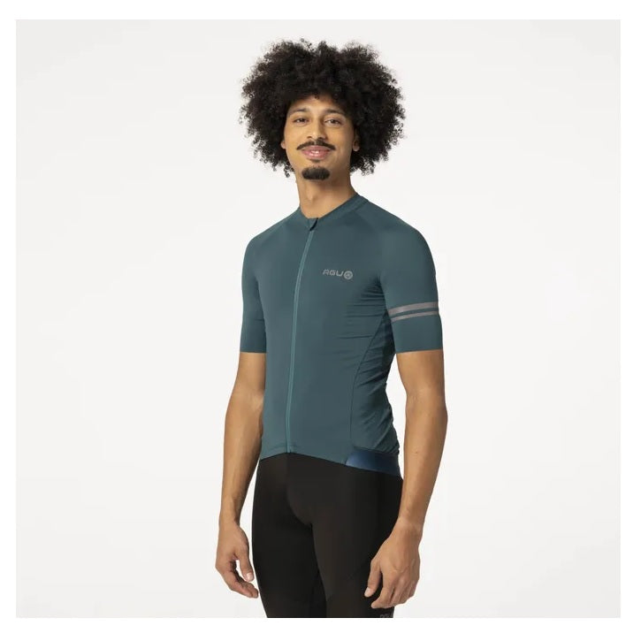 AGU Solid Performance SS Cykeltrøje - Deep Sea Green - Herre
