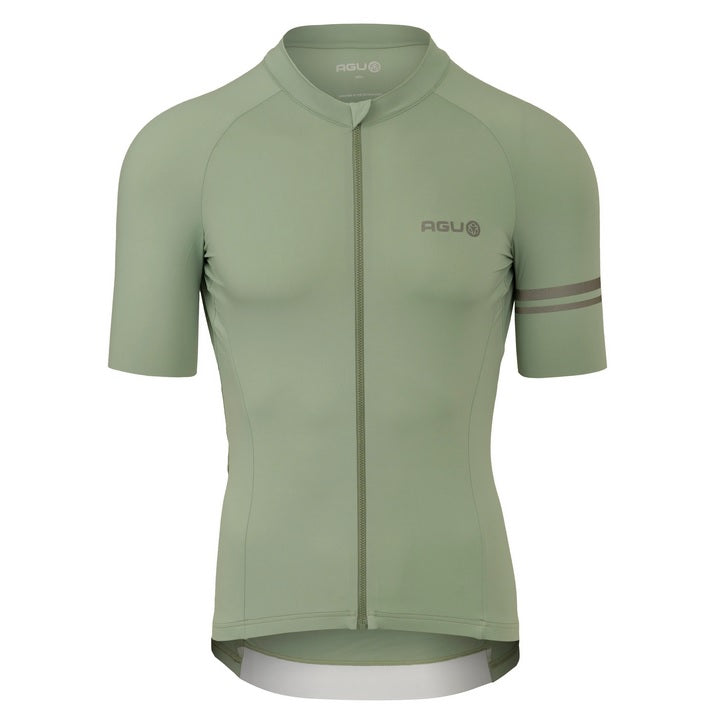 AGU Solid Performance SS Cykeltrøje - Sage Green - Herre