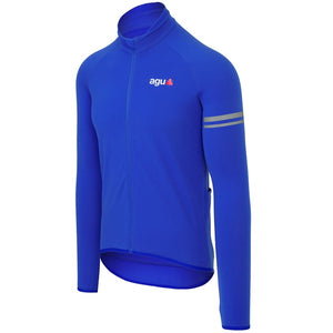 AGU Thermo LS Essential Langærmet Cykeltrøje - Electric Indigo