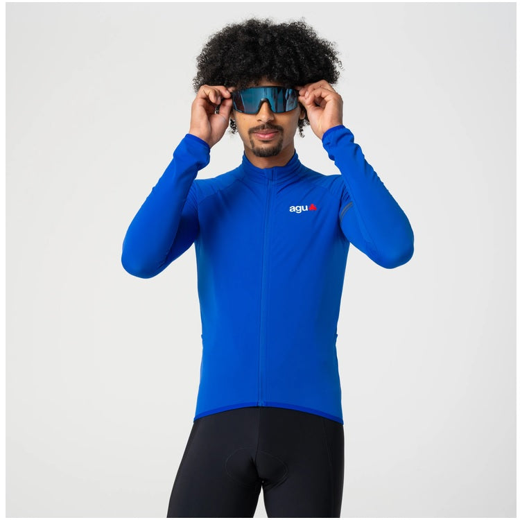 AGU Thermo LS Essential Langærmet Cykeltrøje - Electric Indigo