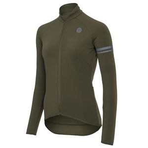AGU Thermo LS Essential Langærmet Cykeltrøje - Women - Army Green