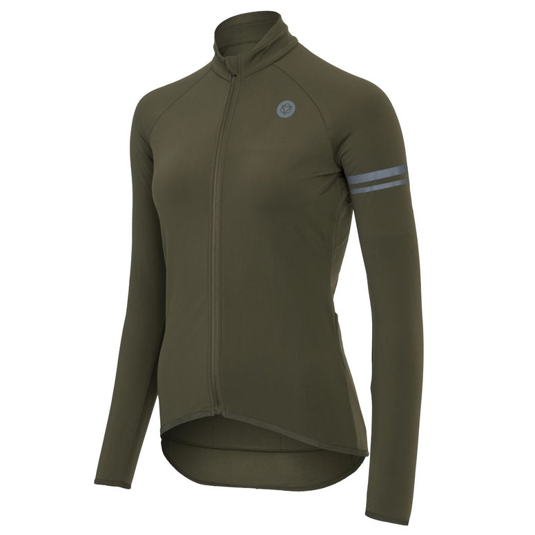 AGU Thermo LS Essential Langærmet Cykeltrøje - Women - Army Green
