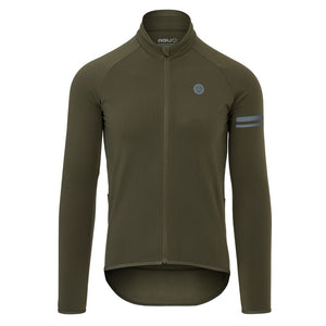 AGU Thermo LS Essential Langærmet Cykeltrøje - army green