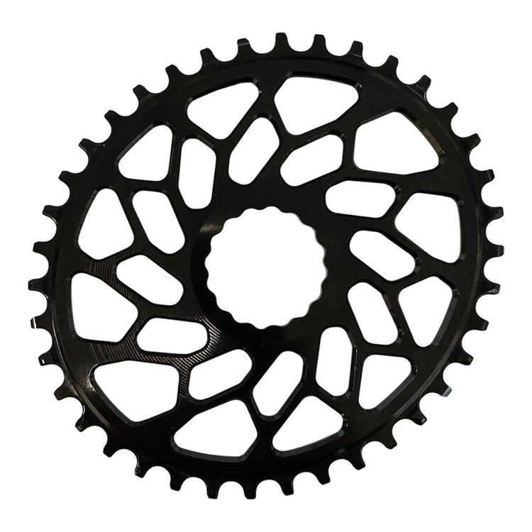 Absolute Black Oval 38t Klinge - Direct Mount - Easton