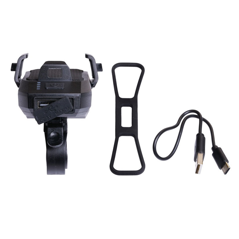 Abus Gemma Forlygte - 150 Lumen - Mobilholder