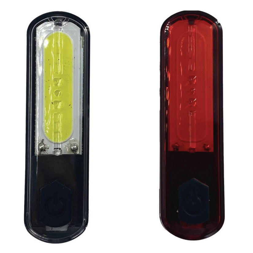 Abus Orion 2.0 COB LED Lygtesæt - Genopladelig USB-C