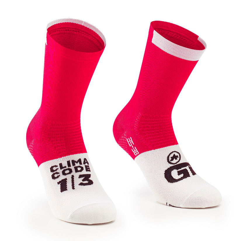 Assos GT C2 Cykelsokker - Lunar Red