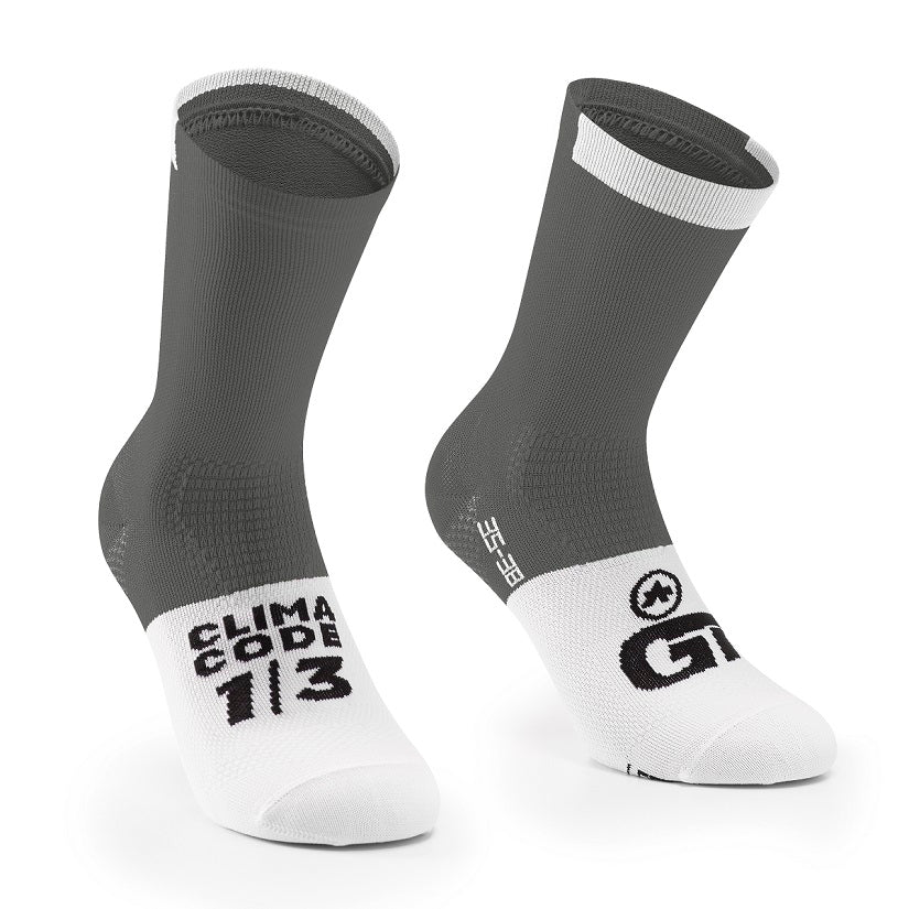 Assos GT C2 Cykelsokker - Rock Grey