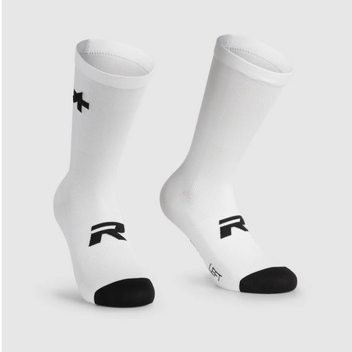 Assos R S9 Cykelsokker - White Series - Twin Pack