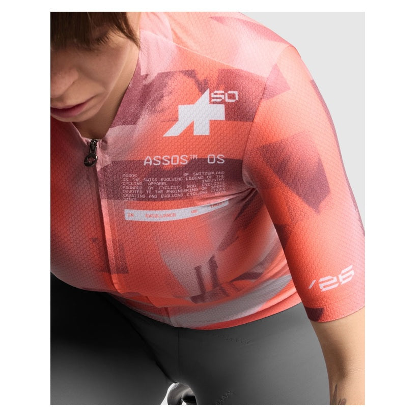 Assos Dyora R S11 A50 Kortærmet Dame Cykeltrøje - Solid Clay