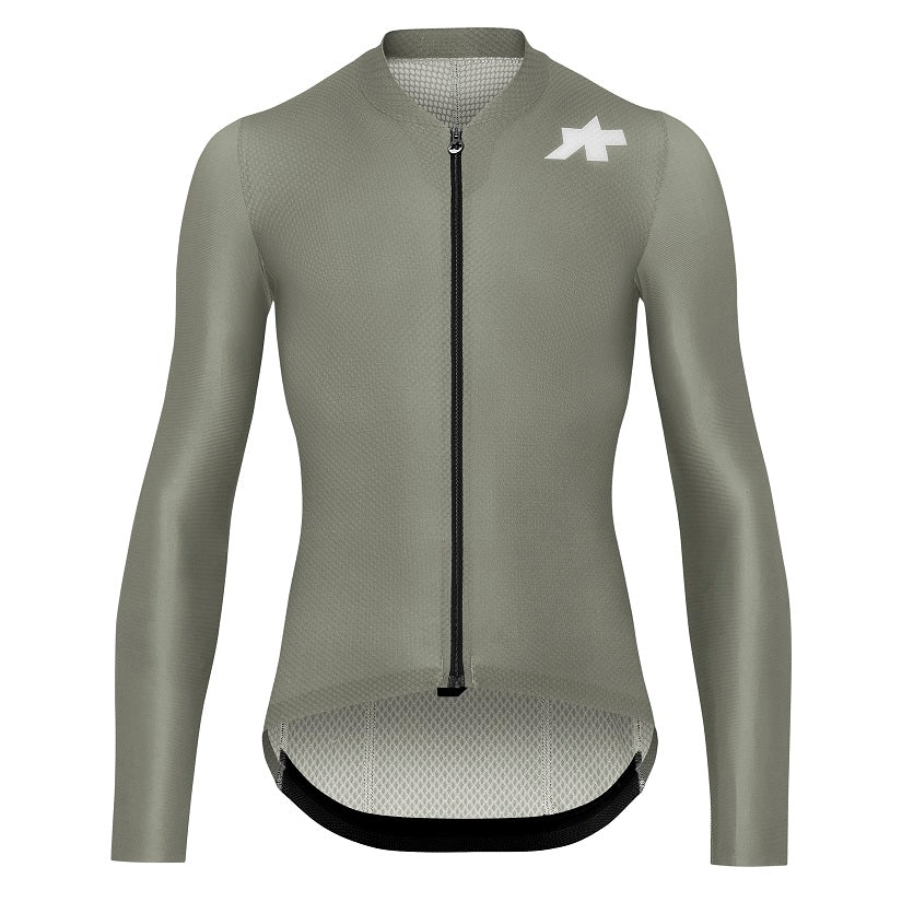 Assos Mille GT S11 EVO Langærmet Cykeltrøje - Edge Green