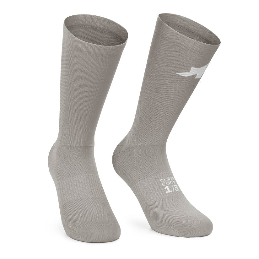 Assos Racing S11 Cykelsokker - Almond Milk