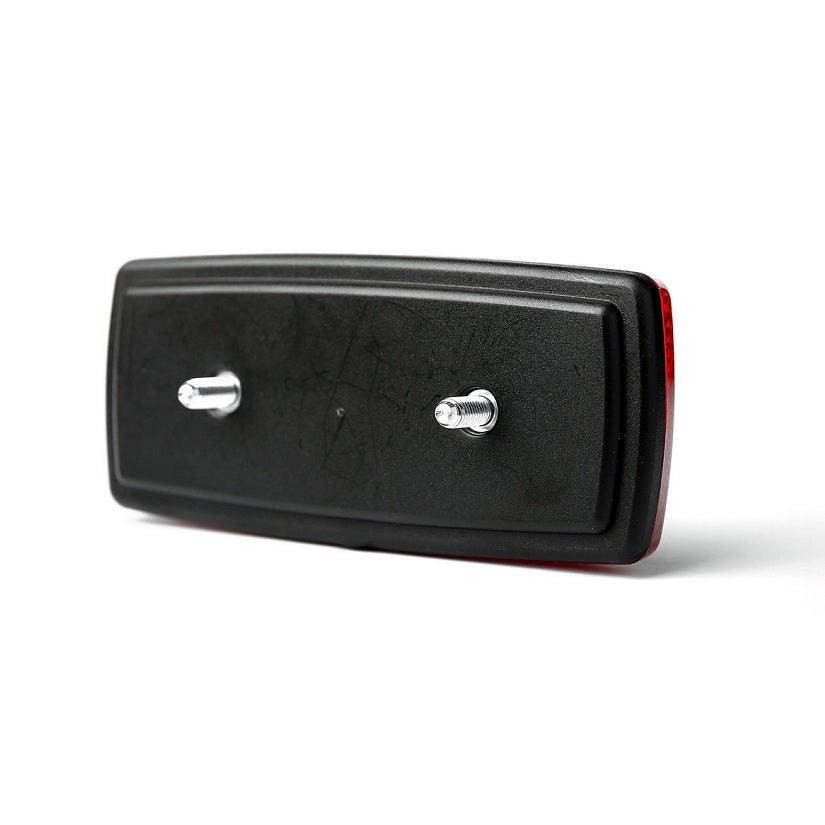 BikePartner Rød Refleks til bagagebære 50mm