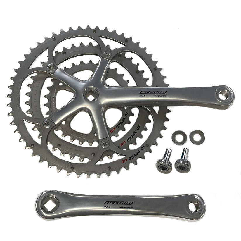 Campagnolo Record kranksæt Triple 3x10s 30-42-53T 172,5mm Sølv