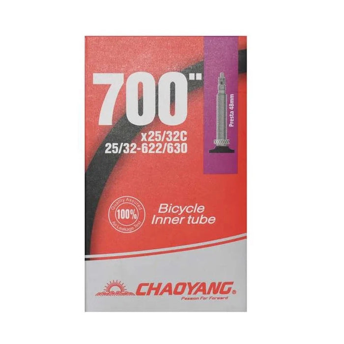 Chaoyang 3 stk. cykelslange 700x25-32c - 48mm presta ventil