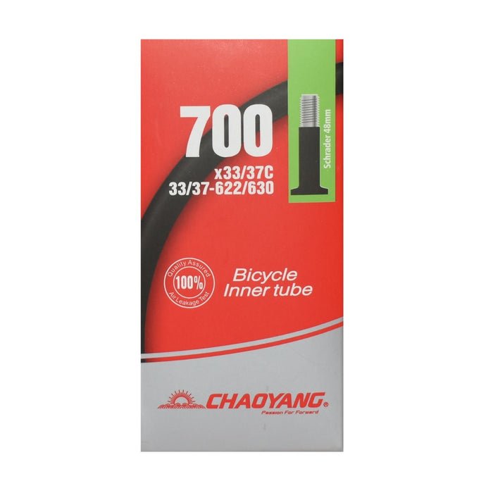 Chaoyang cykelslange 700x33-37c - 48mm auto ventil