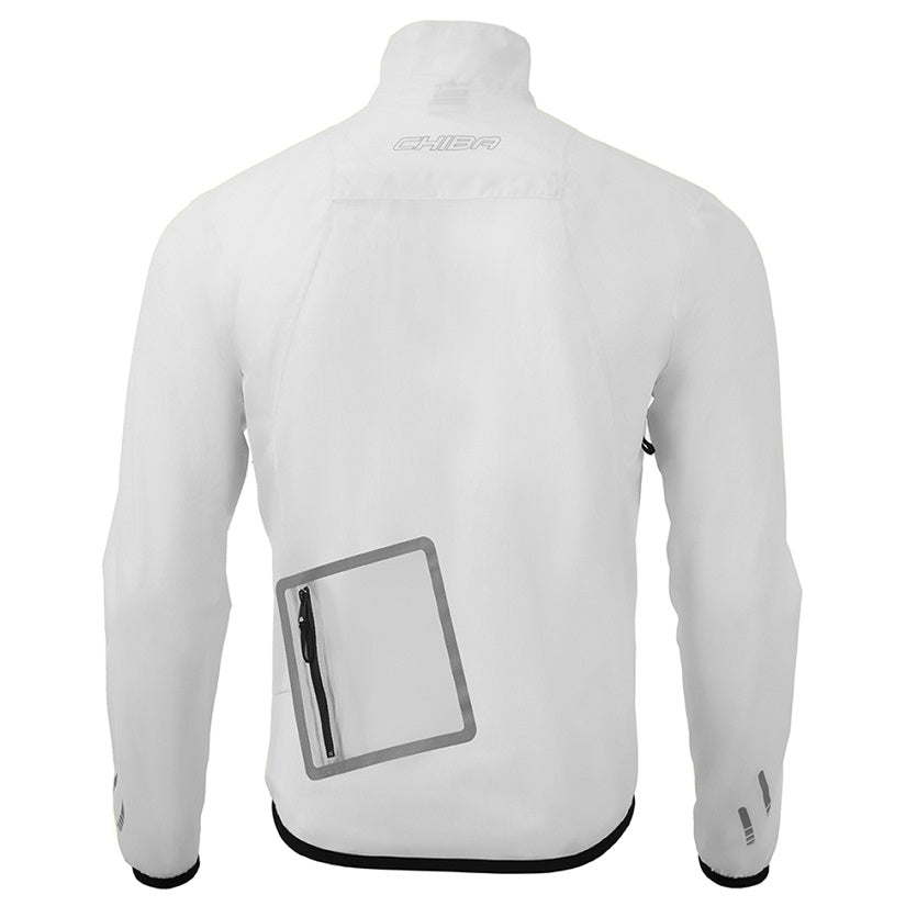 Chiba Race Performance Regnjakke - white