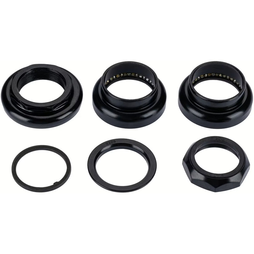 Con-Tec HS-30 styrfitting 1 1/8" med gevind stål sort