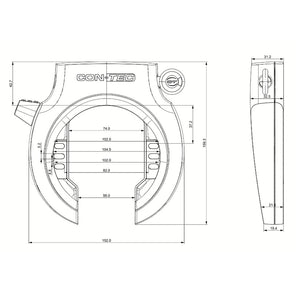 Contec Powerloc L Ringlås - Godkendt