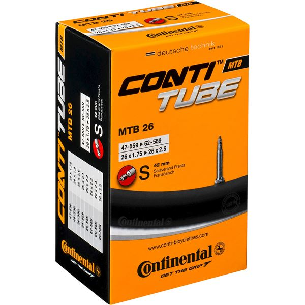 Continental MTB 26 slange - 42mm presta ventil