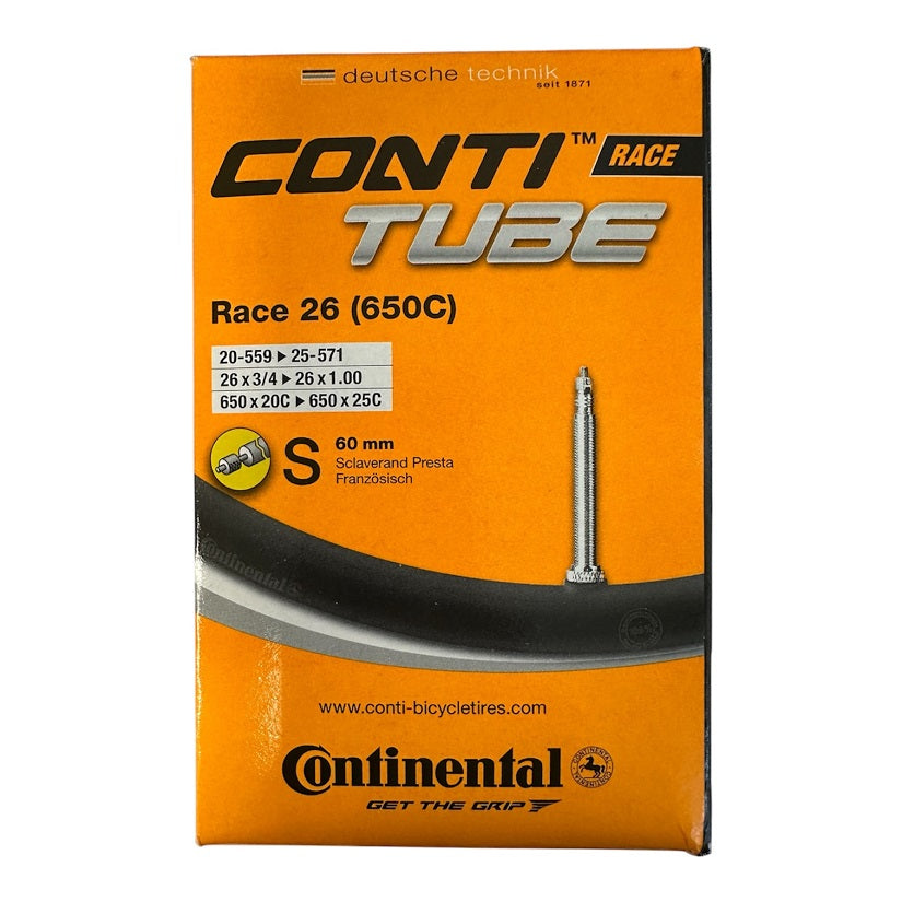 Continental Race 26 (650c) slange - 60mm presta ventil
