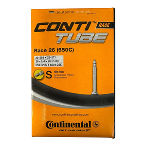 Continental Race 26 (650c) slange - 60mm presta ventil